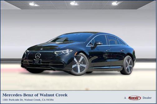 Obsidian Black Metallic 2023 Mercedes-Benz EQS 450 4MATIC