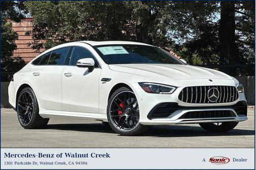 MANUFAKTUR Diamond White Metallic 2023 Mercedes-Benz AMG GT 43 4-Door