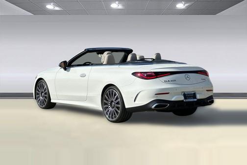 Polar White 2026 Mercedes-Benz CLE 300 4MATIC Cabriolet