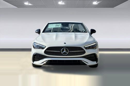 Polar White 2026 Mercedes-Benz CLE 300 4MATIC Cabriolet