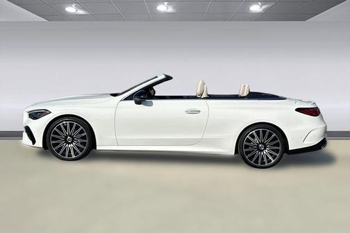 Polar White 2026 Mercedes-Benz CLE 300 4MATIC Cabriolet