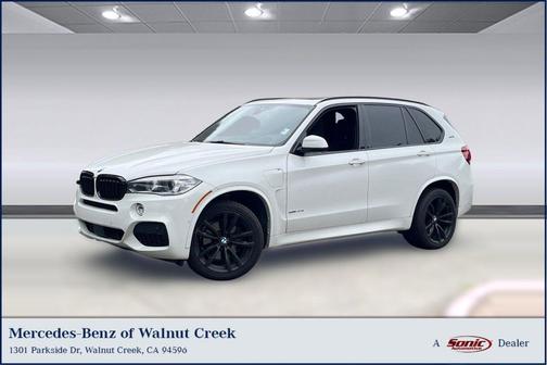 White 2018 BMW X5 eDrive xDrive40e