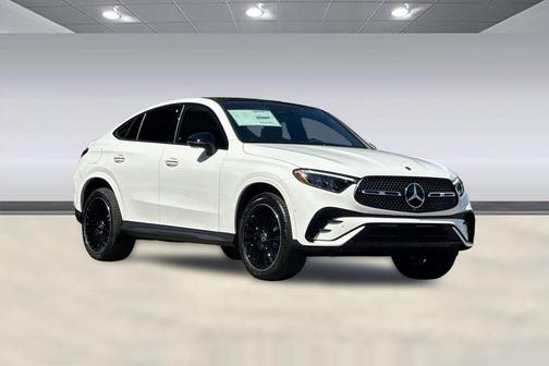 Polar White 2026 Mercedes-Benz GLC 300 4MATIC Coupe