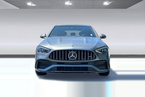 Power Red/Black Leather 2023 Mercedes-Benz AMG C 43 4MATIC
