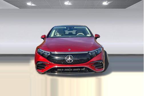 MANUFAKTUR Cardinal Red Metallic 2022 Mercedes-Benz EQS 450+ 4MATIC