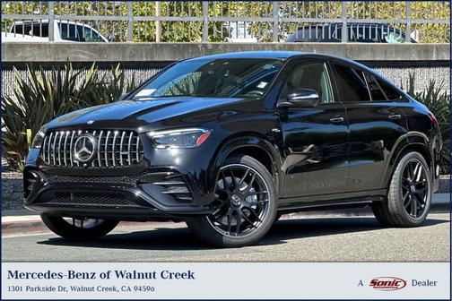 Obsidian Black Metallic 2024 Mercedes-Benz AMG GLE 53 4MATIC+ Coupe