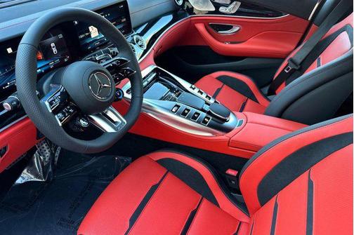 Obsidian Black Metallic 2026 Mercedes-Benz AMG GT 43 4-Door