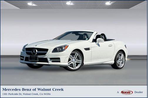 Polar White 2015 Mercedes-Benz SLK-Class SLK 250