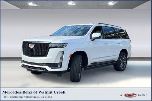Crystal White Tricoat 2021 Cadillac Escalade Sport Platinum