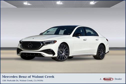 Polar White 2027 Mercedes-Benz E-Class E 450 4MATIC