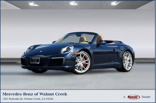 Night Blue Metallic 2017 Porsche 911 911 Carrera S