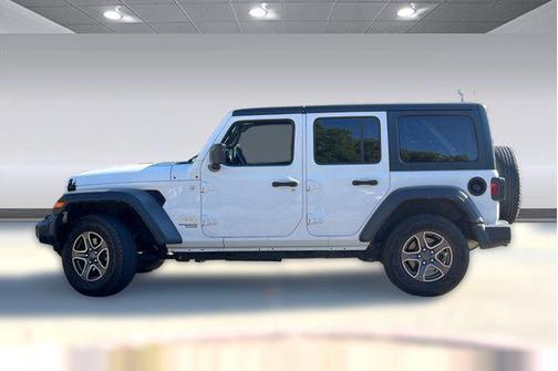 Bright White Clearcoat 2018 Jeep Wrangler Unlimited Sport