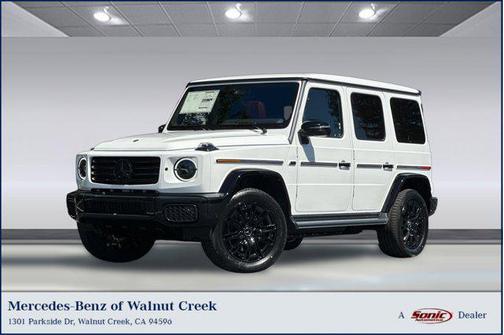 Polar White 2026 Mercedes-Benz G-Class G 580e