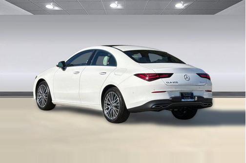 Polar White 2025 Mercedes-Benz CLA 250 4MATIC