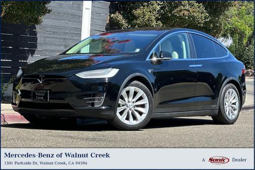 Black 2018 Tesla Model X 75D