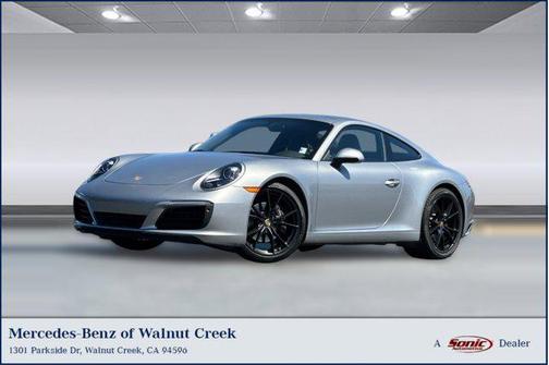 GT Silver Metallic 2018 Porsche 911 Carrera