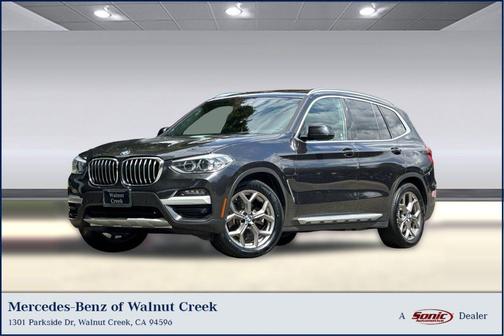 Dark Graphite Metallic 2021 BMW X3 PHEV xDrive30e