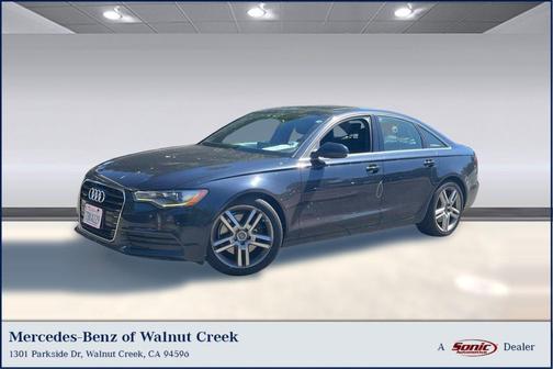 Blue 2014 Audi A6 3.0 TDI Premium Plus