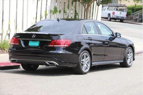 Black 2016 Mercedes-Benz E-Class E 350 Sport