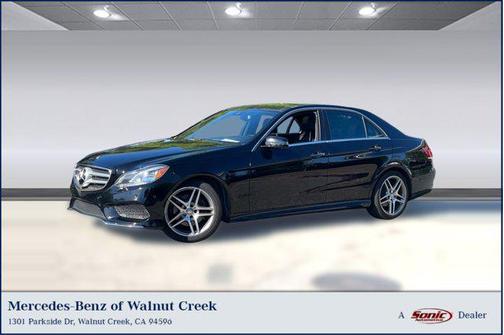 Black 2016 Mercedes-Benz E-Class E 350 Sport