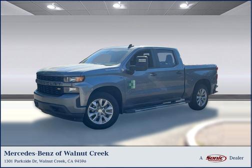 Satin Steel Metallic 2020 Chevrolet Silverado 1500 Custom