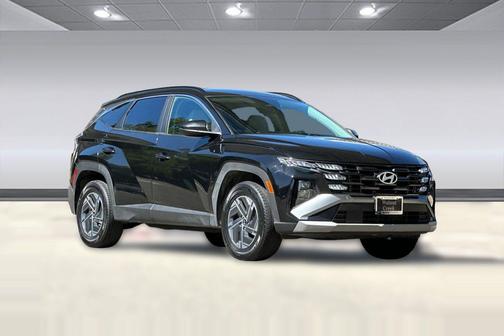 Ash Black 2025 Hyundai TUCSON Hybrid Blue