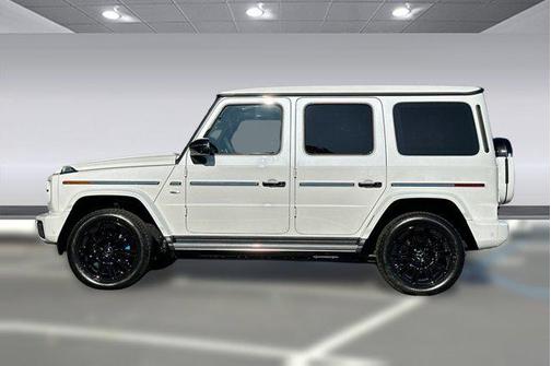 MANUFAKTUR Moonlight White Metallic 2025 Mercedes-Benz G-Class G 580e