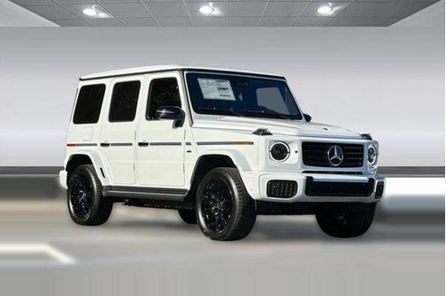 MANUFAKTUR Moonlight White Metallic 2025 Mercedes-Benz G-Class G 580e