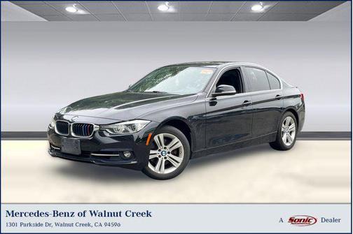 Black 2017 BMW 330 330i