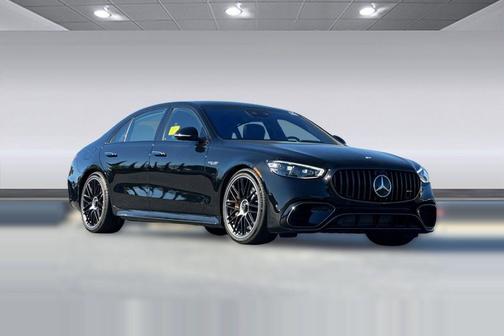 Black 2025 Mercedes-Benz AMG S 63 E 4MATIC