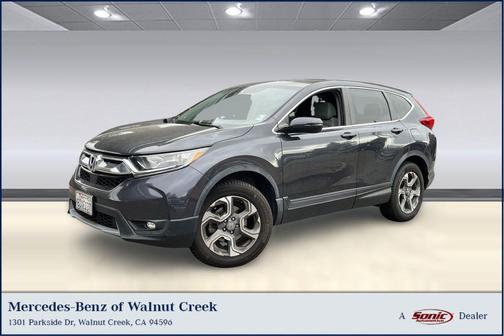 Gray 2018 Honda CR-V EX