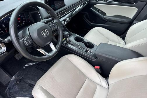 Gray 2022 Honda Civic Touring