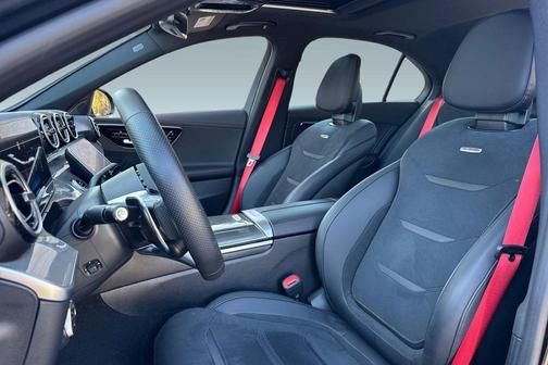 Black 2024 Mercedes-Benz AMG C 43 4MATIC