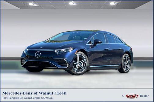 Nautical Blue Metallic 2023 Mercedes-Benz EQS 450 4MATIC