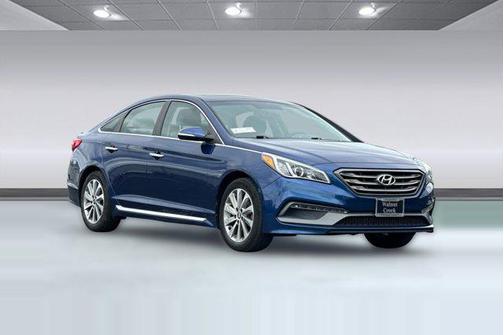 Lakeside Blue 2017 Hyundai SONATA Sport