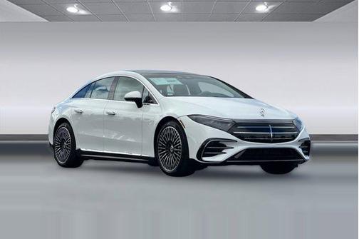 Polar White 2026 Mercedes-Benz EQS 450 4MATIC