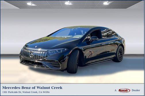 Obsidian Black Metallic 2023 Mercedes-Benz AMG EQS 4MATIC+