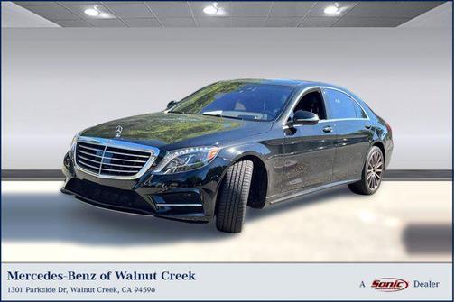 Black 2015 Mercedes-Benz S-Class S 550