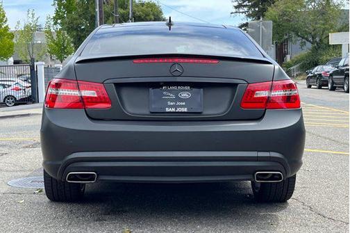 Black 2011 Mercedes-Benz E-Class E 550