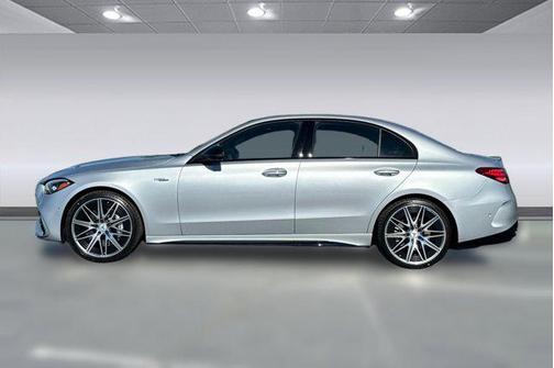 Cirrus Silver Metallic 2026 Mercedes-Benz AMG C 43 4MATIC