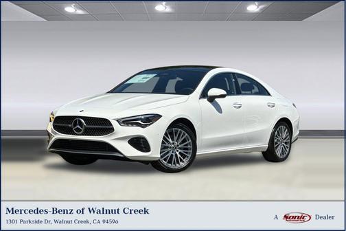 Polar White 2026 Mercedes-Benz CLA 250 Base
