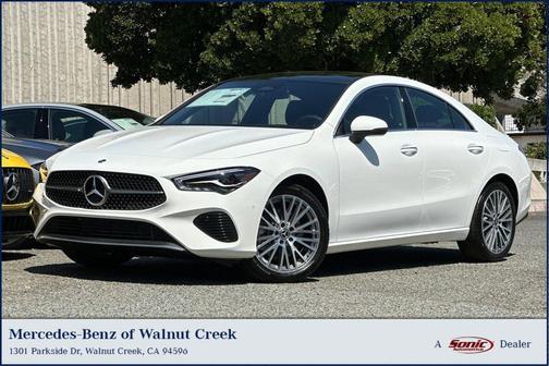 Polar White 2026 Mercedes-Benz CLA 250 Base