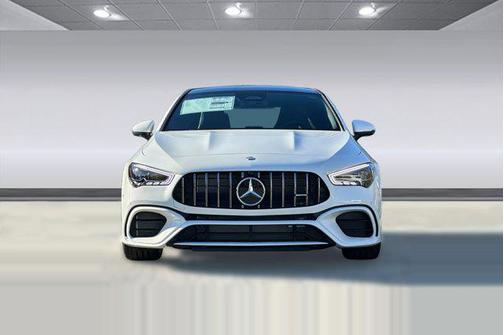 Polar White 2026 Mercedes-Benz AMG CLA 45 AMG CLA 45 4MATIC