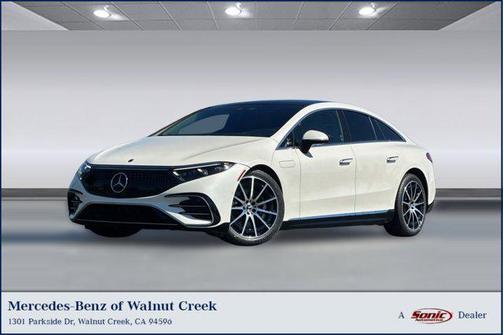 MANUFAKTUR Diamond White Metallic 2023 Mercedes-Benz EQS 580 4MATIC