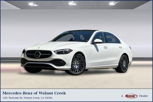 Polar White 2025 Mercedes-Benz C-Class C 300