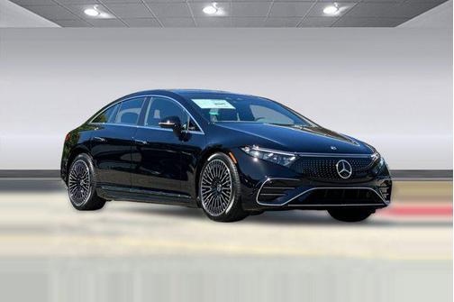 Black 2026 Mercedes-Benz EQS 450 4MATIC