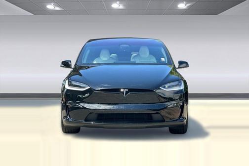 Solid Black 2023 Tesla Model X Plaid Tri Motor All-Wheel Drive