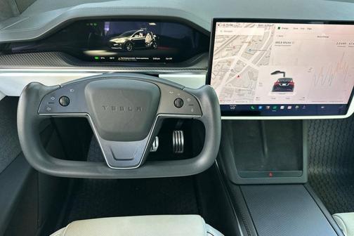 Solid Black 2023 Tesla Model X Plaid Tri Motor All-Wheel Drive