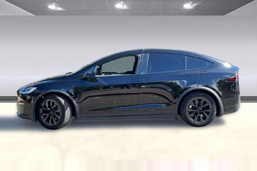 Solid Black 2023 Tesla Model X Plaid Tri Motor All-Wheel Drive