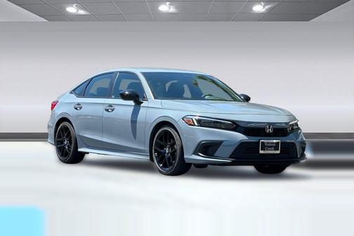 Aegean Blue Metallic 2023 Honda Civic Sport